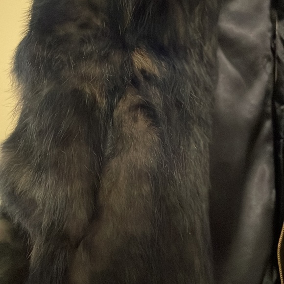Fur vest coat - Picture 2 of 3